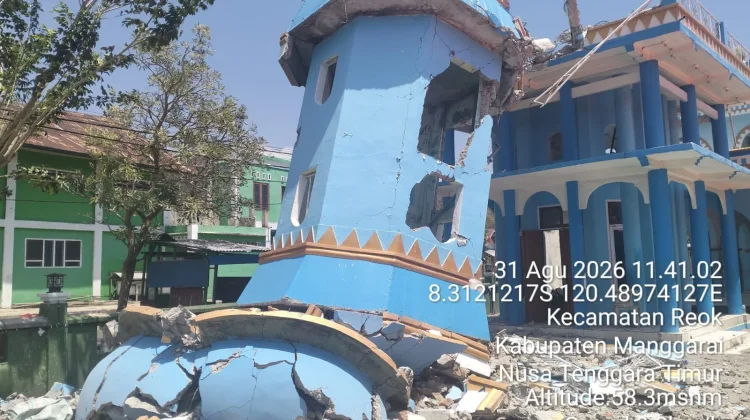 Kementerian PU Mulai Renovasi Rumah Ibadah Terdampak Gempa di Flores
