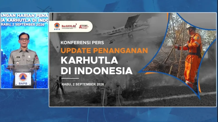 BNPB: OMC Penanganan Karhutla Kalbar Terkendala Minimnya Bibit Awan di Atmosfer