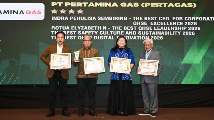 Pertagas Raih Empat Penghargaan IQSA 2026 atas Budaya Keselamatan