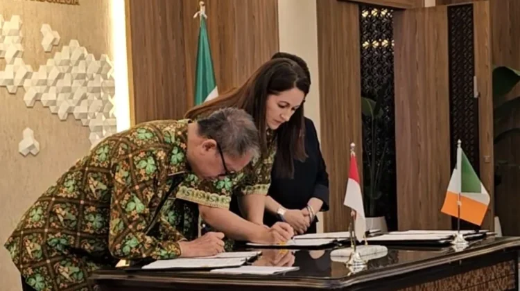 Indonesia-Irlandia Teken LoI Kerja Sama Ekonomi dan Bisnis