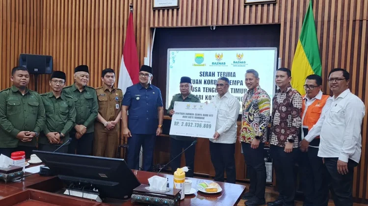 Bantu Korban Gempa NTT, BAZNAS RI Terima Infak Kemanusiaan Rp2,03 Miliar