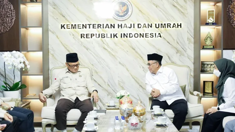 BAZNAS dan Kemenhaj Bahas Pelaksanaan DAM Haji Jemaah Indonesia 2027 di Tanah Air