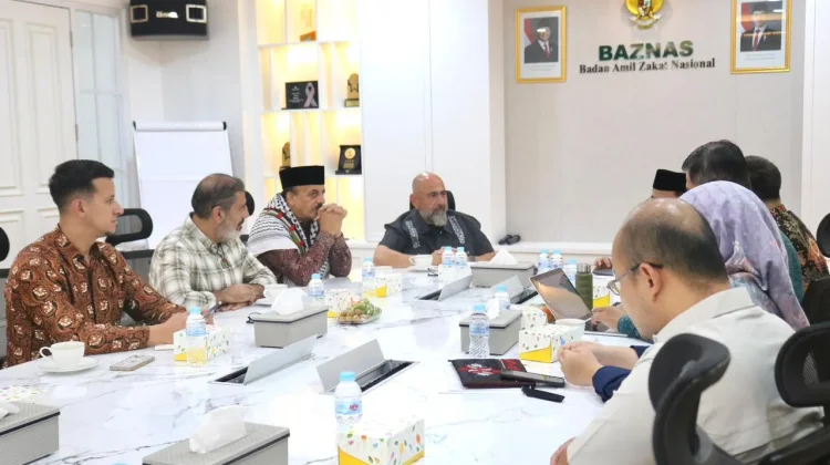 BAZNAS RI dan UFGD Jajaki Kerja Sama Kemanusiaan untuk Palestina dan Indonesia