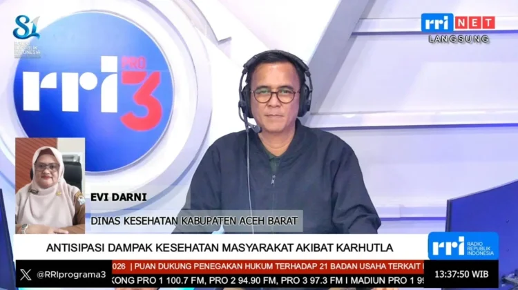 Dinkes Aceh Barat Waspadai Lonjakan ISPA akibat Karhutla