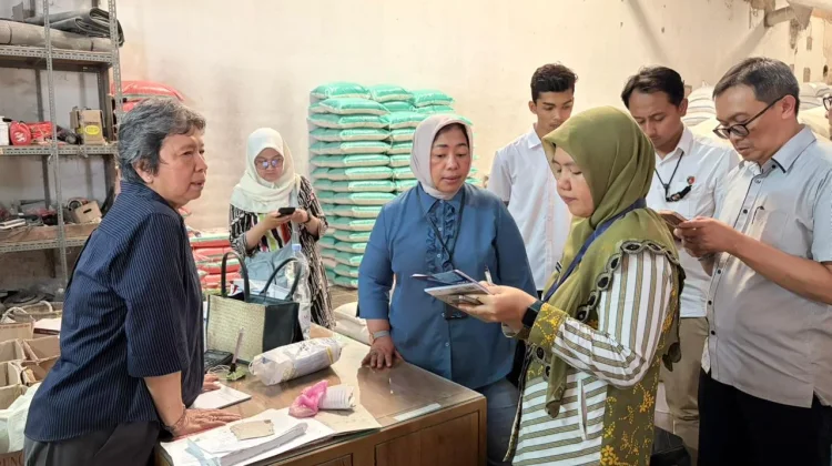 Temukan Pelanggaran, Satgas Tegur Produsen Beras Salatiga