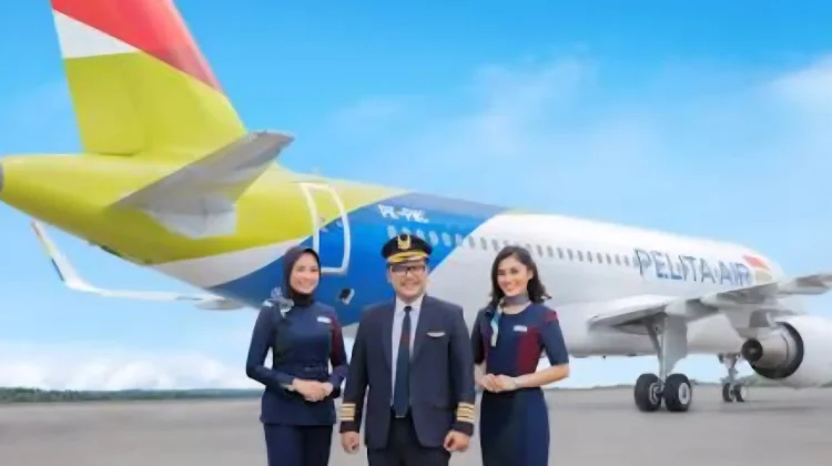 Pelita Air Raih Penghargaan Maskapai Tepat Waktu Nasional