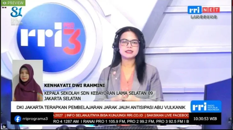 SDN Kebayoran Lama Selatan Pastikan PJJ Berjalan Baik