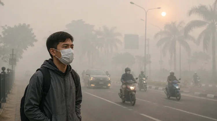Korlantas Imbau Pengendara Waspadai Abu Vulkanik Anak Krakatau
