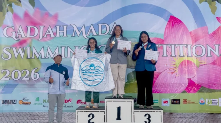Atlet Akuatik Klungkung Sabet Lima Medali di Gajahmada Swimming Competition 2026