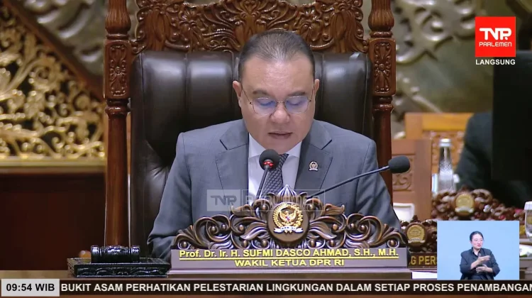 Dihadiri 151 Anggota, DPR RI Gelar Rapat Paripurna Bahas Sejumlah RUU