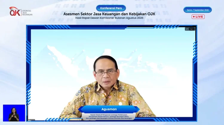 OJK Catat Pembiayaan Modal Ventura Turun 0,46 Persen hingga Juli 2026