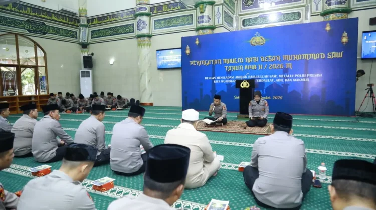 Wakapolri: Teladani Akhlak Rasulullah SAW Harus Terwujud dalam Pengabdian Polri
