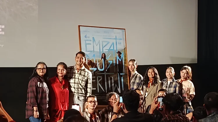 Putri Marino Kembali Berkolaborasi dengan Arya Saloka di Film 'Empat Musim Pertiwi'