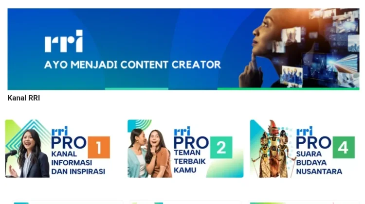 Kenali Perbedaan Empat Kanal Siaran RRI