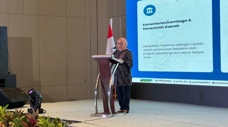 Menteri PPPA Minta Perusahaan Sawit Siapkan Rumah Pelindungan Pekerja Perempuan