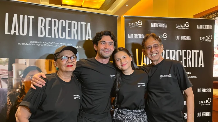 'Pinjam Kesedihan', Arswendy Bening Swara Resapi Peran Bapak di Film 'Laut Bercerita'