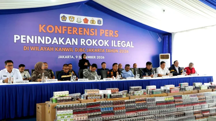 Bea Cukai Jakarta Perkuat Pengawasan Peredaran Rokok Ilegal