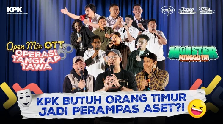 KPK Buka Ruang Kritik lewat Stand-Up Comedy