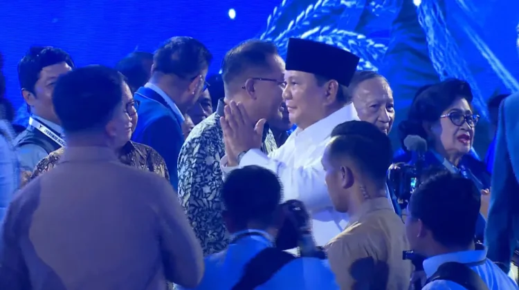 Presiden Prabowo Hadiri Puncak Perayaan HUT ke-25 Partai Demokrat