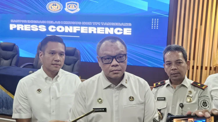 Imigrasi Tangerang Amankan Tujuh WNA Sindikat Judi Online Internasional