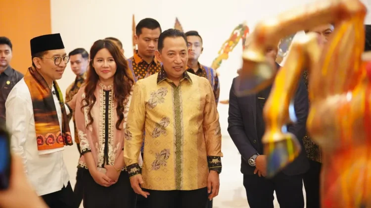 Kapolri Apresiasi Pameran Nasirun di Galeri Nasional Indonesia