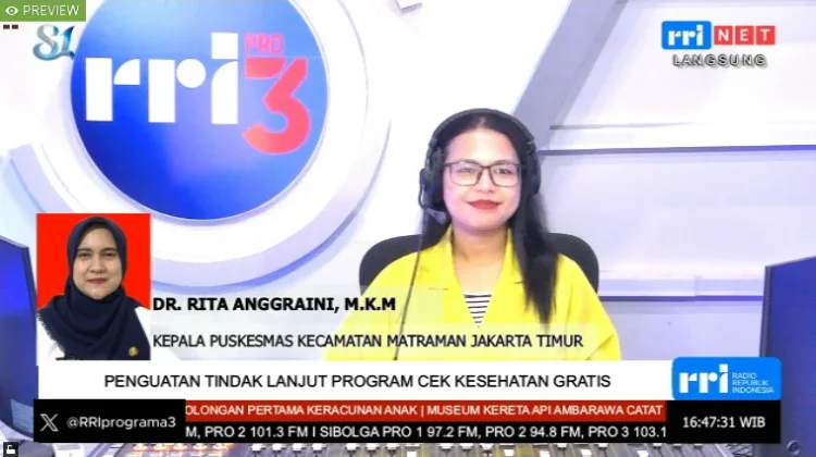 Puskesmas Matraman Terus Perkuat Tindak Lanjut Hasil CKG