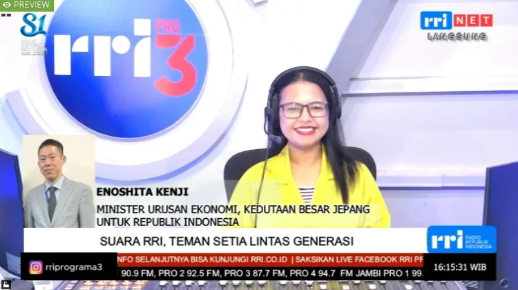 Minister Jepang Belajar Bahasa Indonesia lewat Siaran RRI