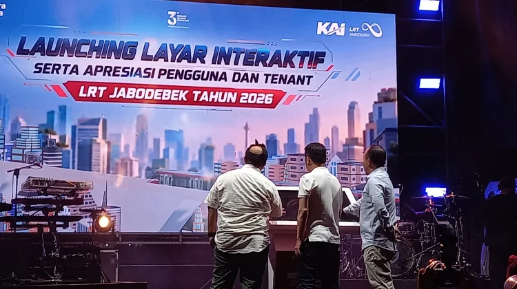 LRT Jabodebek Luncurkan Layar Interaktif di Stasiun Ciracas