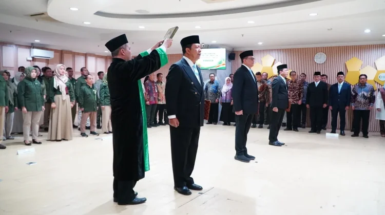 Amran Lantik Tiga Pejabat Tinggi Madya Bapanas