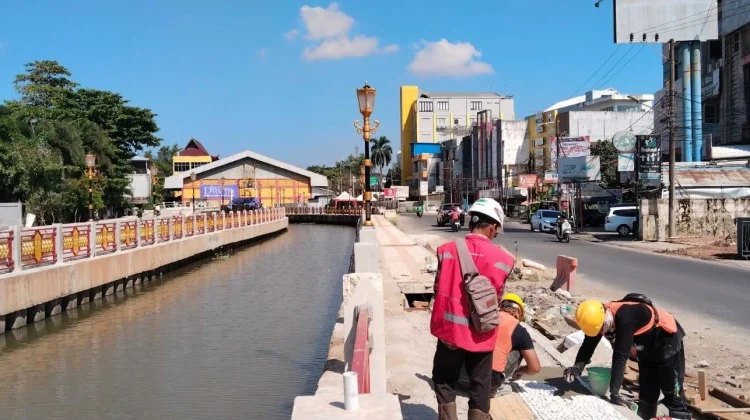PU Perkuat Pengendalian Banjir Banjarmasin melalui Revitalisasi Sungai Veteran