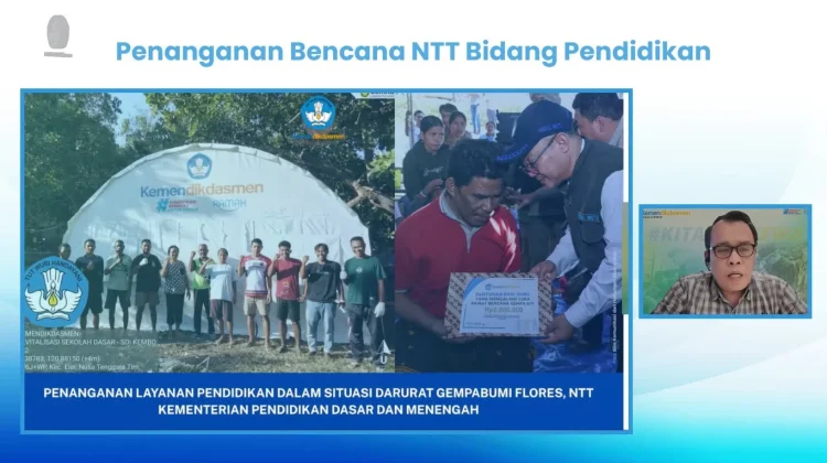 Kemendikdasmen Pastikan Pemulihan Pendidikan di NTT Mulai Berjalan Pascagempa