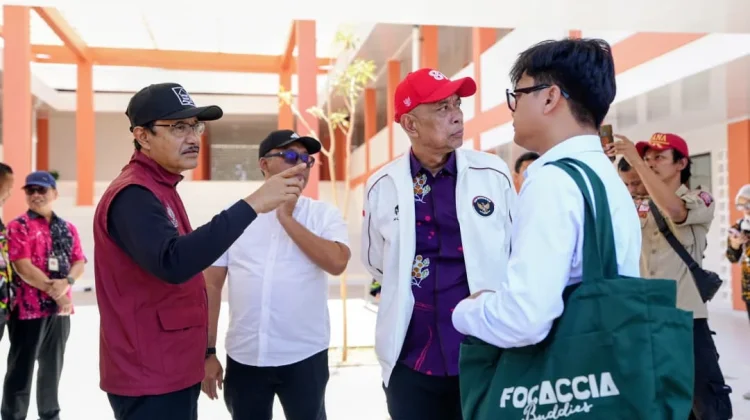Mensos Cek Operasional Sekolah Rakyat Terintegrasi 3 Sulawesi Selatan