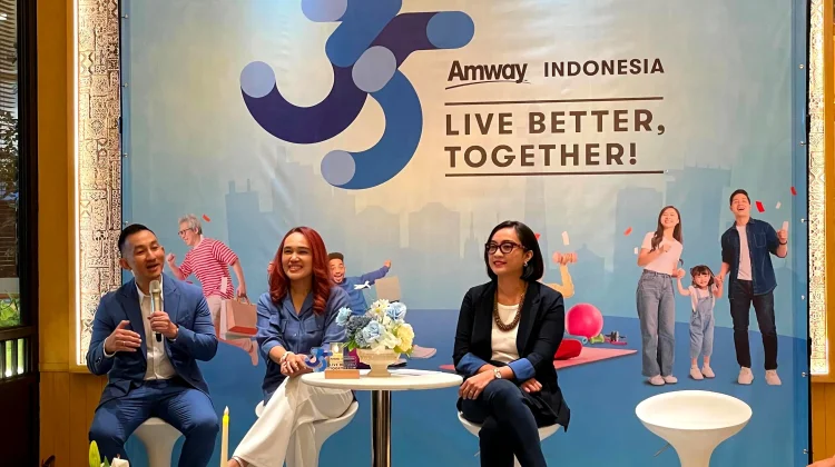 Soroti Kesehatan Metabolik dan Finansial, Amway Sasar 3.500 Keluarga Indonesia