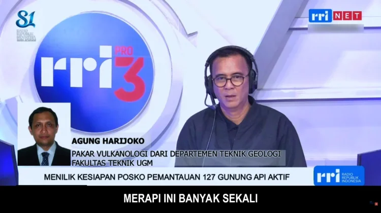 Ratusan Gunung Api Aktif, Pakar UGM Dorong Penambahan Alat Monitoring