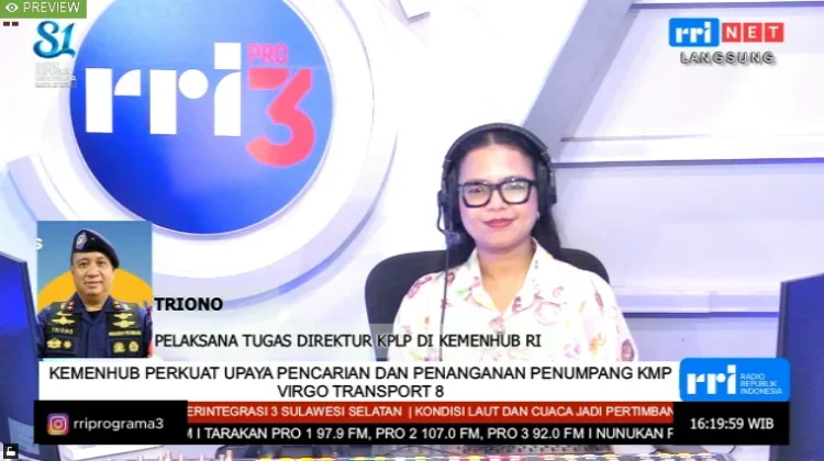 Kemenhub Kerahkan KN Grantin Cari Penumpang Virgo Transport