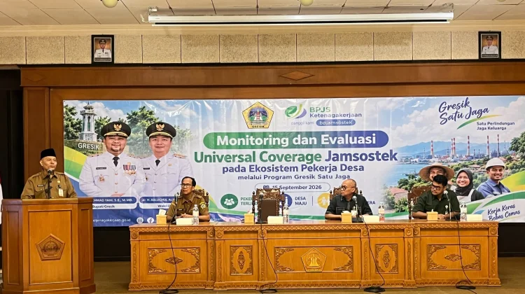BPJS Ketenagakerjaan Gresik Dorong 216 Desa Perkuat Perlindungan Pekerja