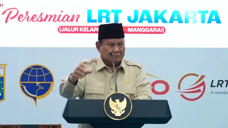 LRT Jakarta, Presiden: Bukti Indonesia Mampu Kelola Aglomerasi Terbesar di Dunia