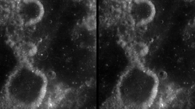 LRO Temukan Kawah Bulan “Sekali Seabad” Berukuran 728 Kaki