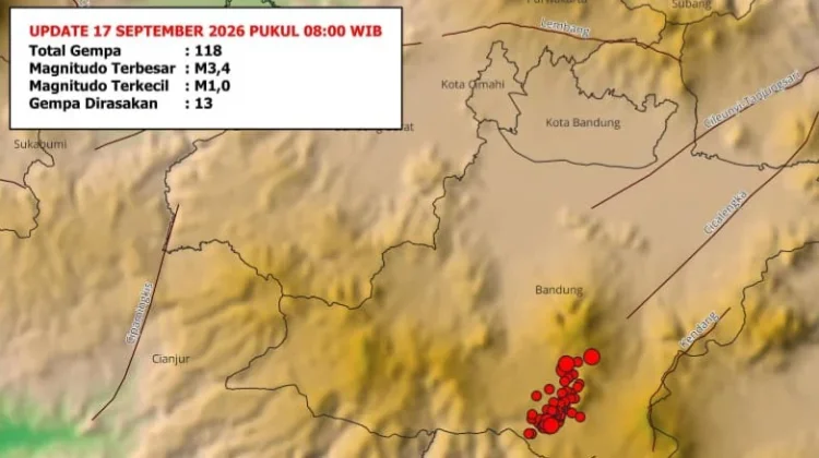 Puluhan Gempa Guncang Pangalengan, BMKG Imbau Warga Waspadai Longsor