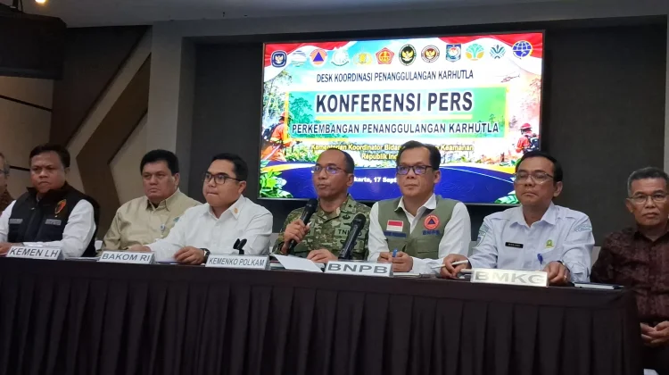 Pemerintah Fokus Percepat Pemadaman Karhutla di Daerah Terdampak