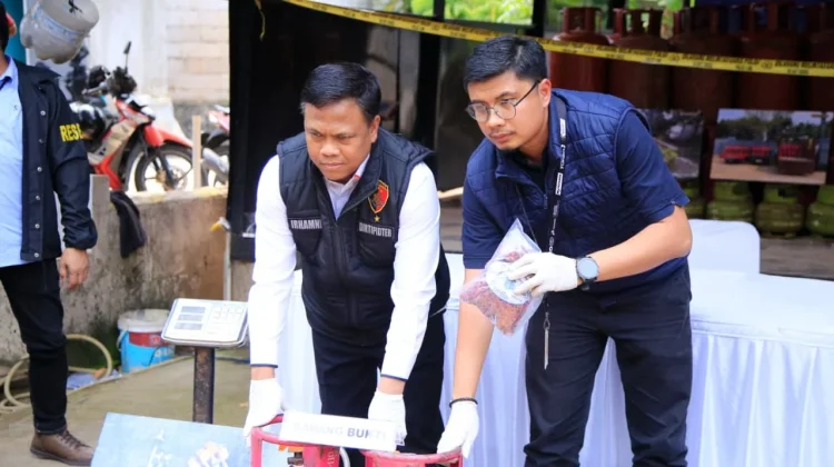 Bareskrim Bongkar Penyalahgunaan LPG Subsidi, 910 Tabung Diamankan