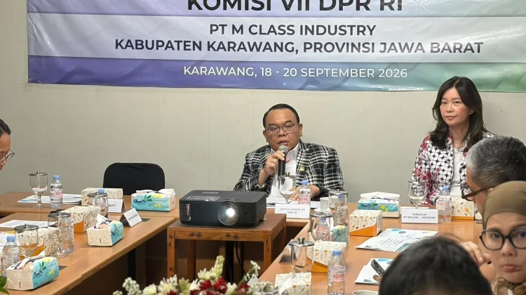 Komisi VII DPR RI Serap Aspirasi Industri di PT M-Class Industry Karawang