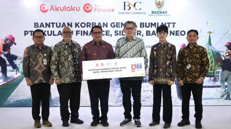 Akulaku Group Salurkan Bantuan Pangan untuk Warga Terdampak Gempa NTT