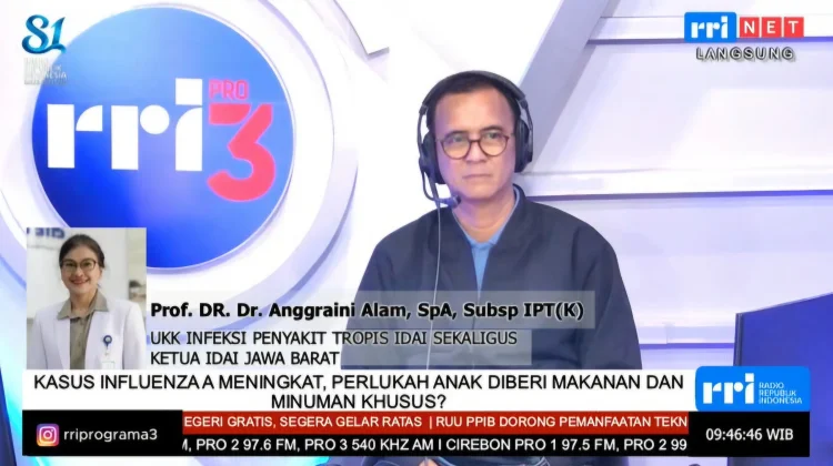 IDAI Ungkap Pentingnya Cairan untuk Anak yang Mengalami Influenza A