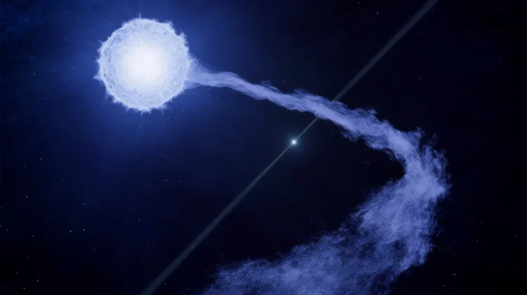 XRISM Saksikan Pulsar ‘Menyedot’ Angin Bintang Raksasa