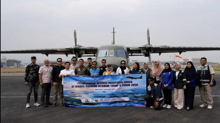 PJT II Lanjutkan OMC Tahap II Jaga Ketersediaan Air Citarum