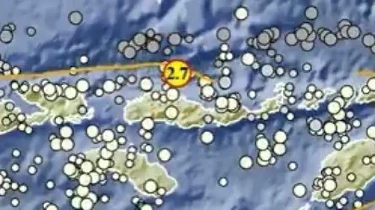 Gempa Magnitudo 2,7 Landa 91 Km Timur Laut Ruteng