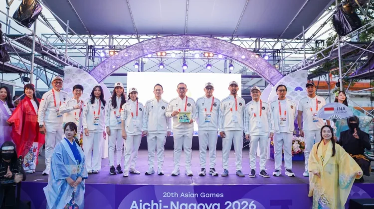 Tim Indonesia Resmi Disambut Tuan Rumah Jepang di Asian Games 2026