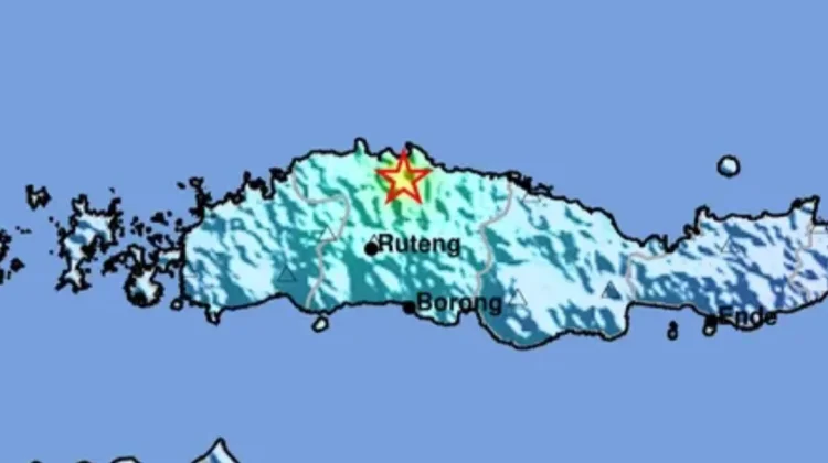 Gempa Bumi Magnitudo 5,1 Guncang Lamba Leda NTT Senin Pagi, Tidak Potensi Tsunami