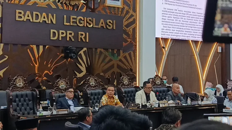 Panja Baleg DPR Rampungkan Pembahasan RUU Pengaturan Reforma Agraria
